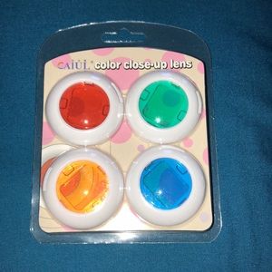 Color close up lenses